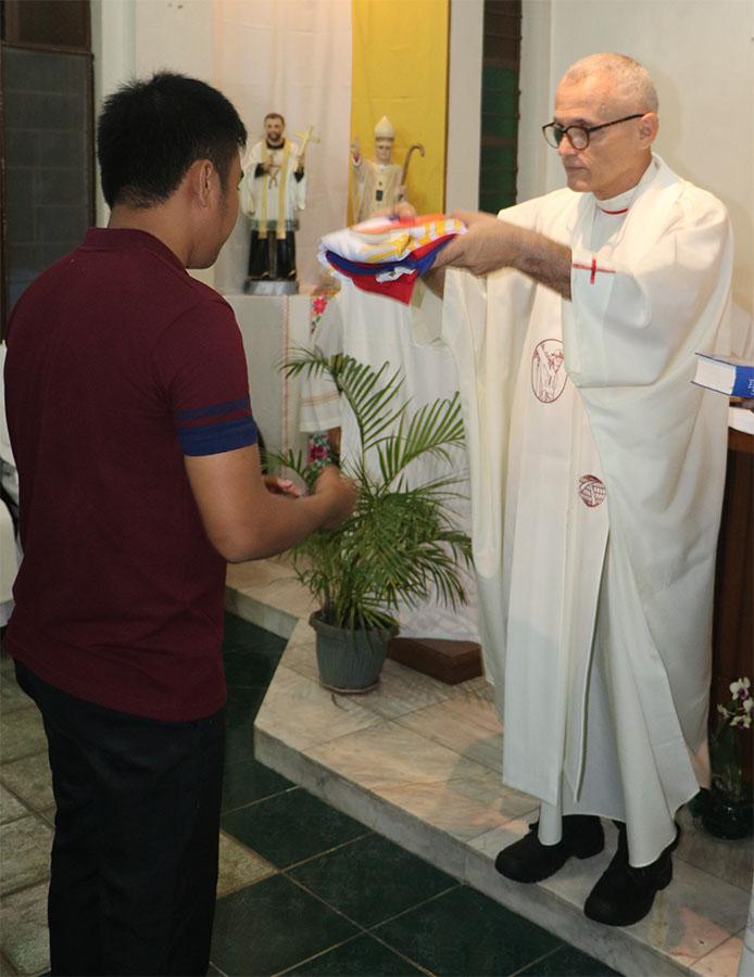 Noviciate mass 18 June 2018