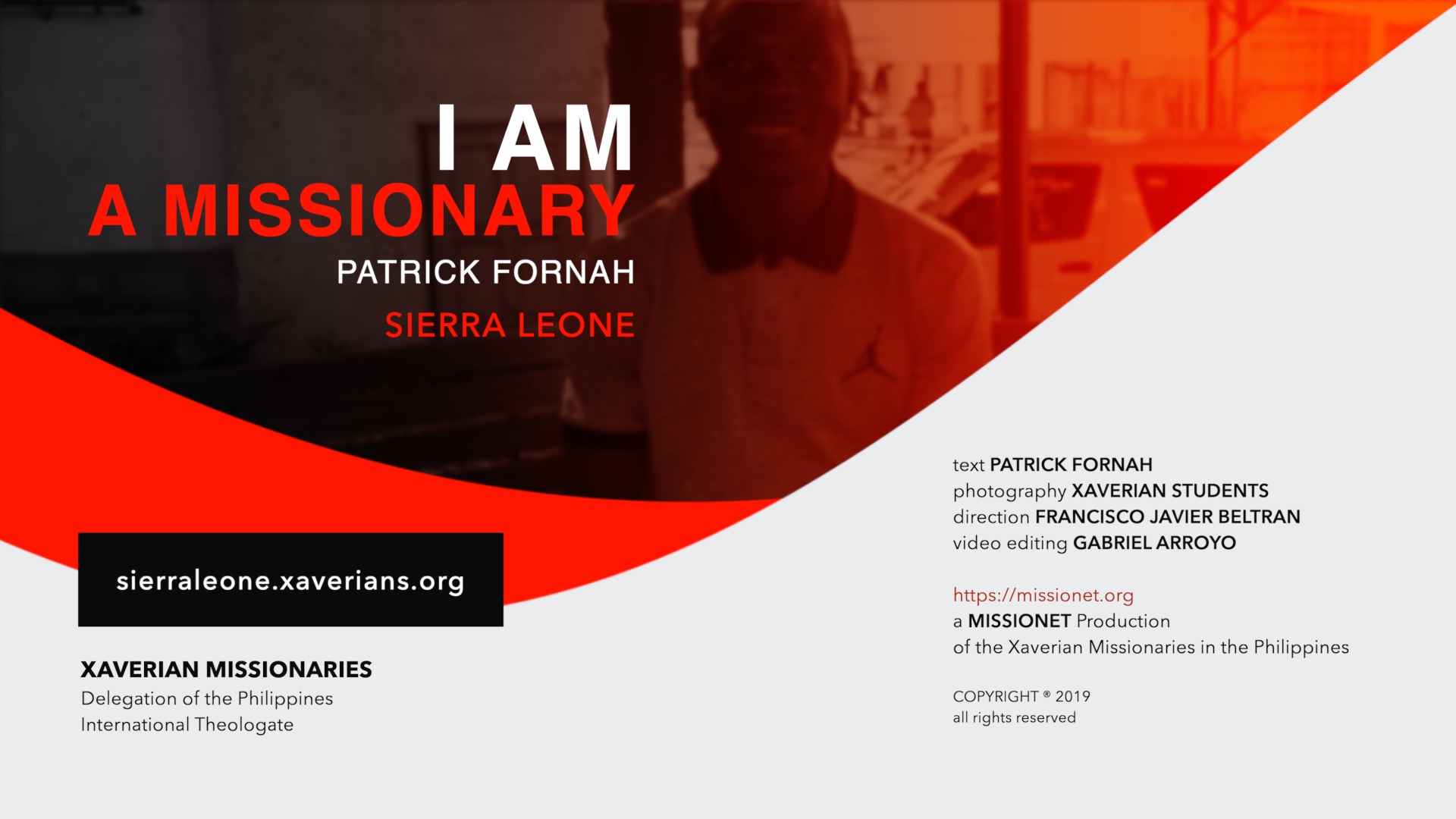 I am a xaverian Patrick EN 04
