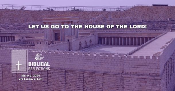 Let us go to the house of the Lord!