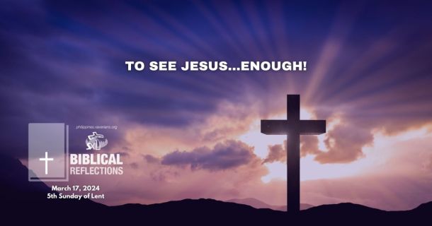 To see Jesus&hellip;enough!