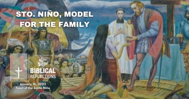 Sto. Ni&ntilde;o, model for the family