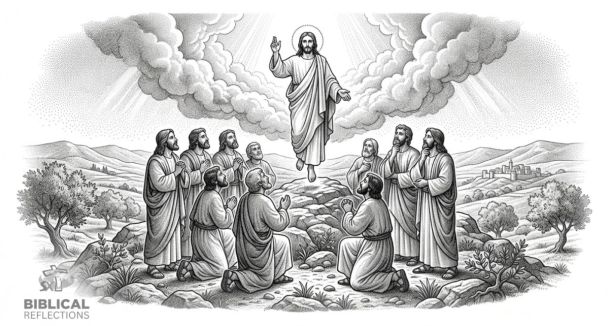 CHRIST ASCENDS SO THAT THE HOLY SPIRIT MAY DESCEND