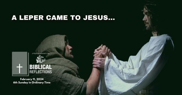 A leper came to Jesus...